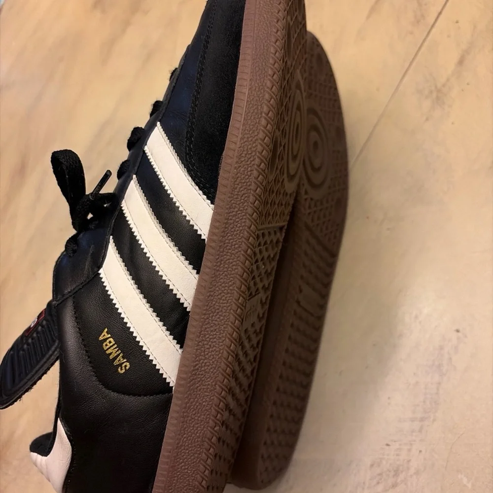 Adidas Samba Classic Shoes Mens Size 13US Black White Gum 034563 - Picture 5 of 7